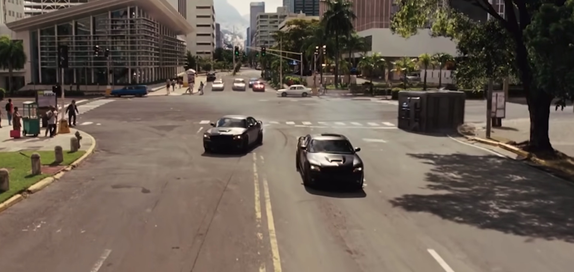 fast five vault chase scene