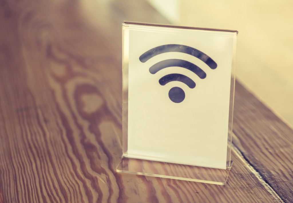 An image of a WiFi sign
